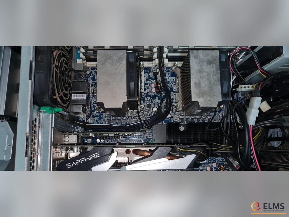 Workstation revisada e transformada em servidor de virtualização